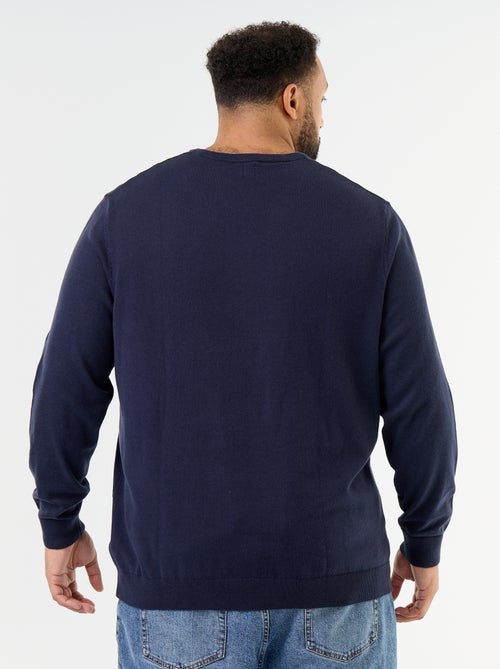 Maglione in maglia con scollo a V - Kiabi