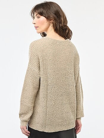 Maglione in maglia con scollo a V 'JDY'