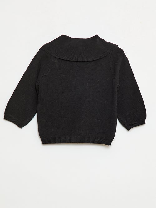 Maglione in maglia con un ampio fiocco decorativo sul davanti - Kiabi