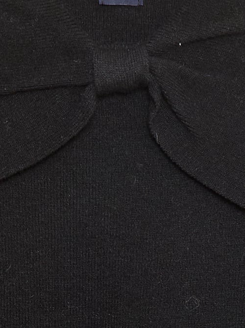 Maglione in maglia con un ampio fiocco decorativo sul davanti - Kiabi