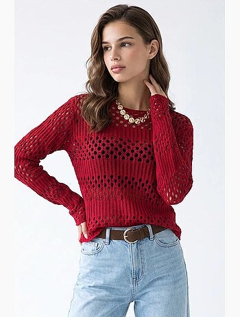 Maglione in maglia da donna mixray