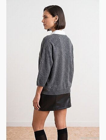 Maglione in maglia donna dilvin