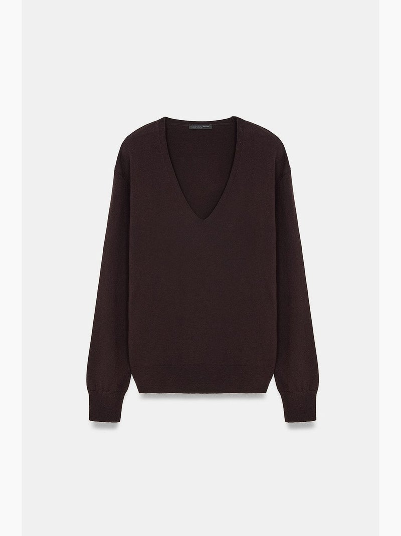 Maglione in maglia donna dilvin Marrone - Kiabi