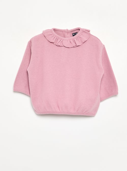 Maglione in maglia doudou - Kiabi