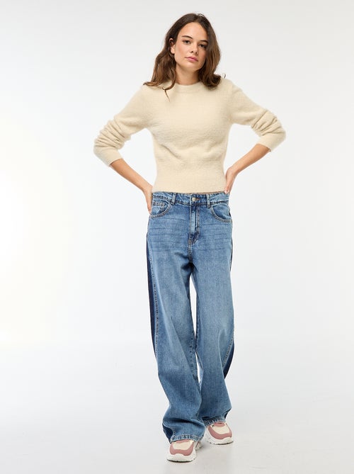 Maglione in maglia fantasia - Kiabi