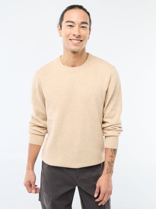 Maglione in maglia fantasia