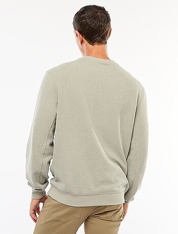 Maglione in maglia fantasia taglio regular