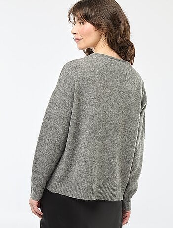 Maglione in maglia fine con scollo a V 'JDY'