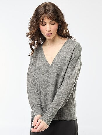 Maglione in maglia fine con scollo a V 'JDY'