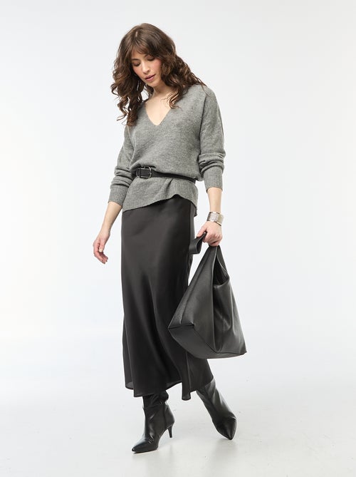 Maglione in maglia fine con scollo a V 'JDY' - Kiabi