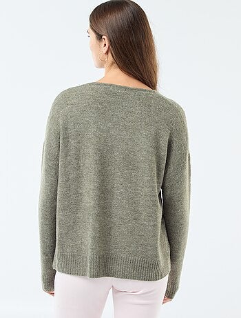 Maglione in maglia fine con scollo a V 'JDY'