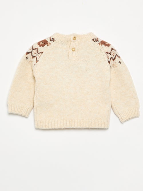 Maglione in maglia fine 'Natale' - Kiabi Maglione in maglia fine 'Natale' - Kiabi