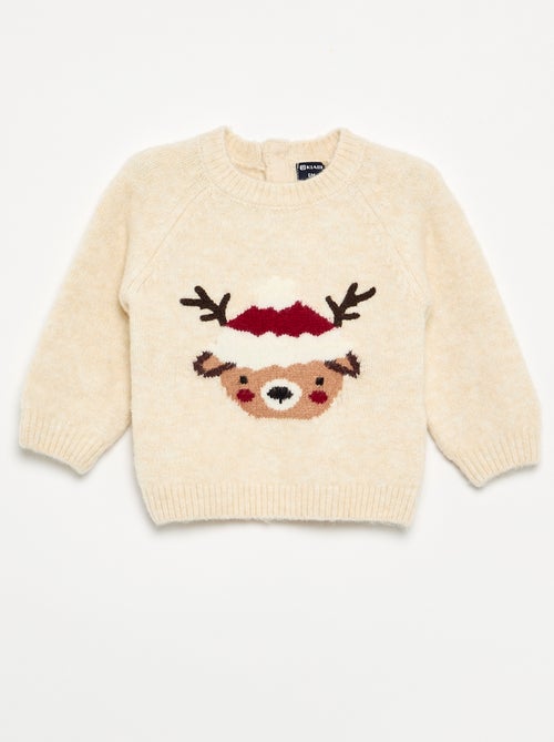 Maglione in maglia fine 'Natale' - Kiabi Maglione in maglia fine 'Natale' - Kiabi