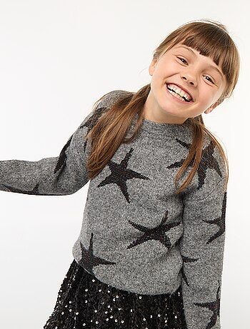 Maglione in maglia girocollo