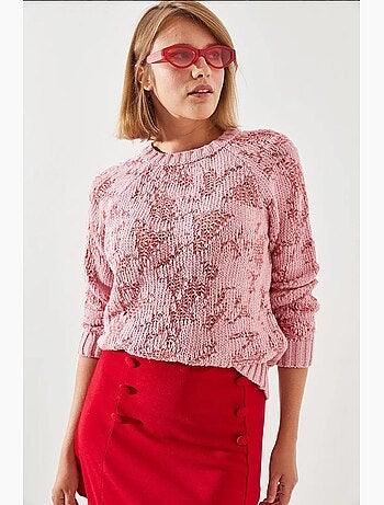 Maglione in maglia lucci