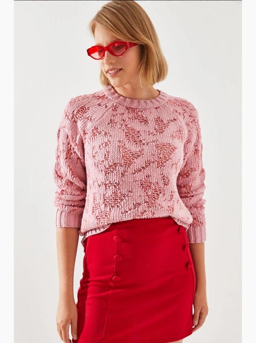 Maglione in maglia lucci - Kiabi