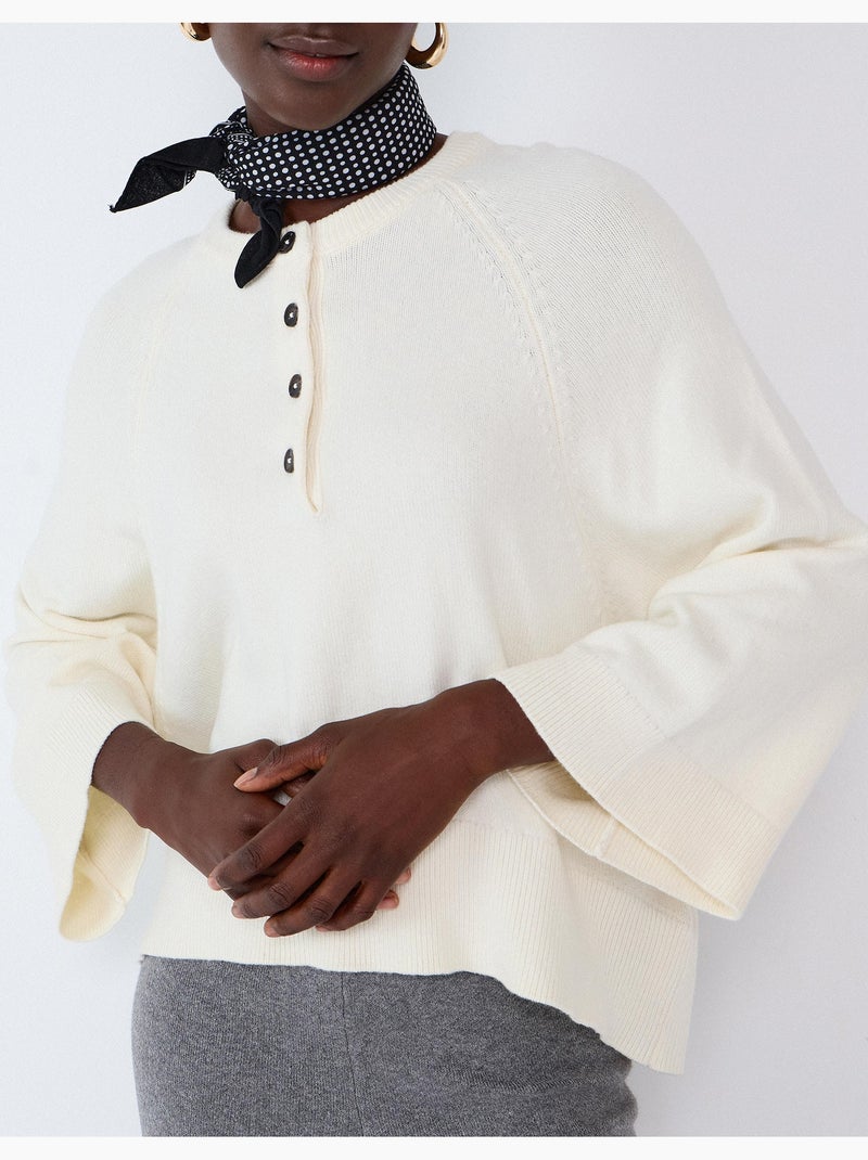 Maglione in maglia, mo fashion Beige - Kiabi