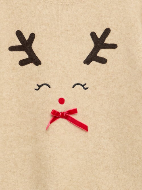 Maglione in maglia 'Natale' - Kiabi