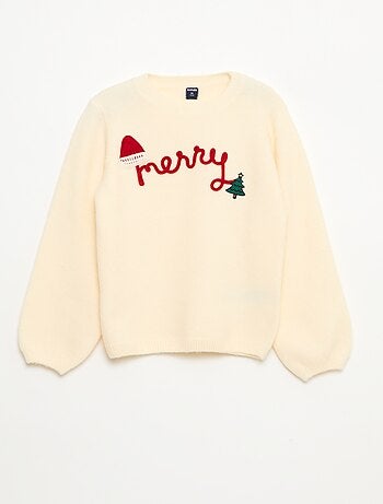 Maglione in maglia 'Natale'
