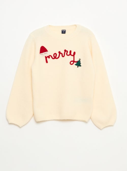 Maglione in maglia 'Natale' - Kiabi