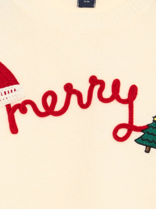 Maglione in maglia 'Natale' - Kiabi
