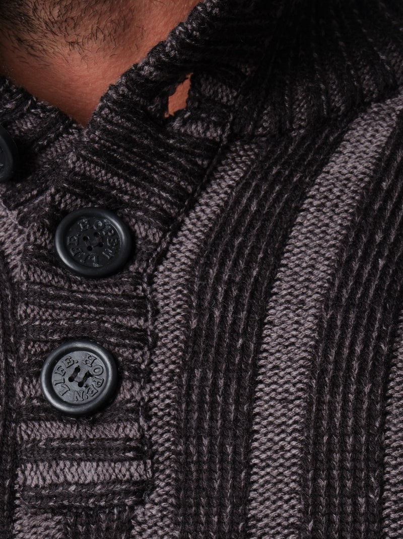 Maglione in maglia Nero - Kiabi