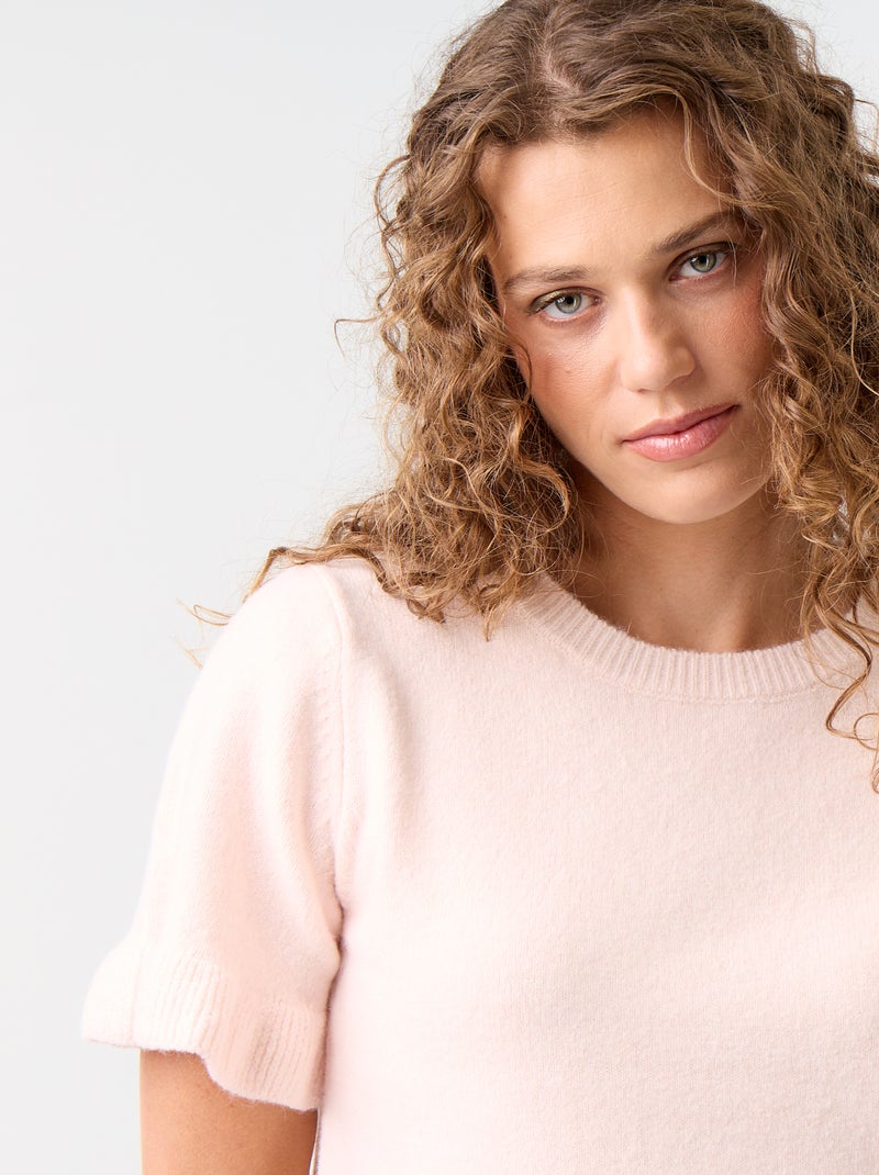 Maglione in maglia Rosa - Kiabi