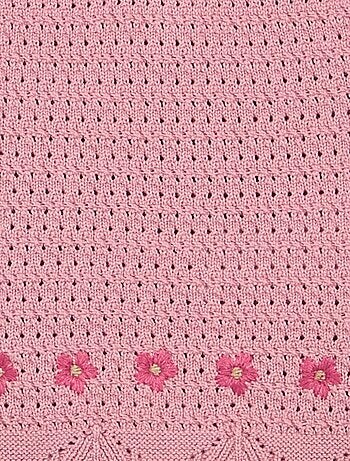 Maglione in maglia senza maniche