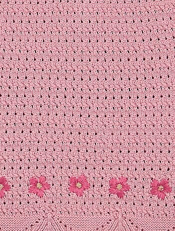Maglione in maglia senza maniche