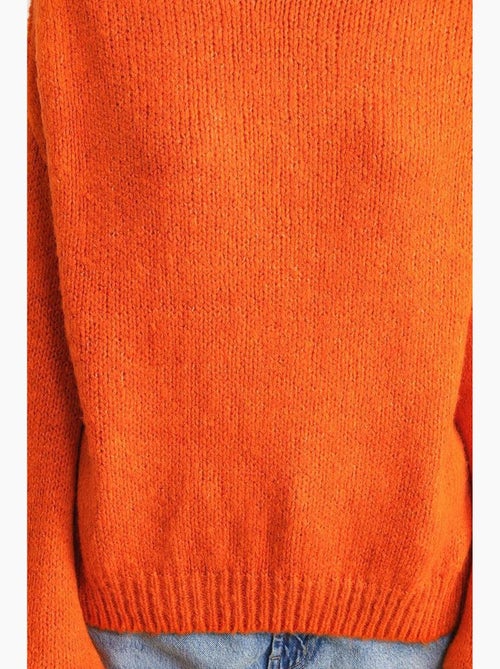 Maglione in maglia spessa relaxed fit con girocollo mixray - Kiabi Maglione in maglia spessa relaxed fit con girocollo mixray - Kiabi
