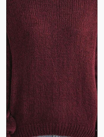 Maglione in maglia spessa relaxed fit con girocollo mixray