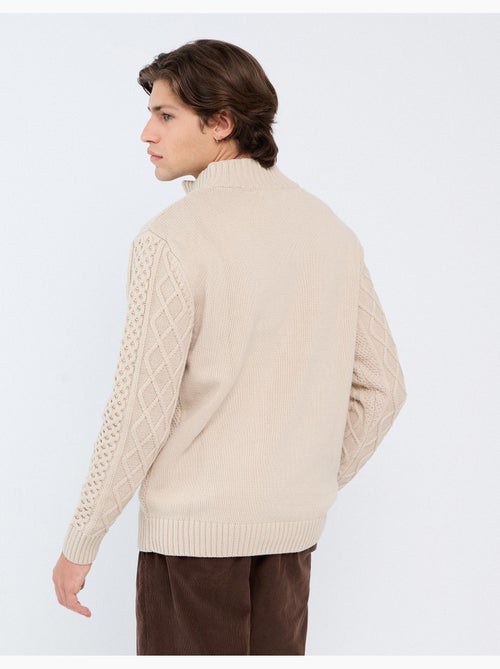 Maglione in maglia strutturata, mo fashion - Kiabi Maglione in maglia strutturata, mo fashion - Kiabi