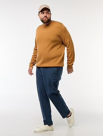 Maglione in maglia tinta unita