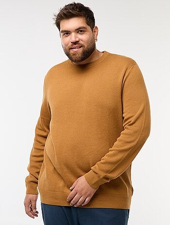 Maglione in maglia tinta unita