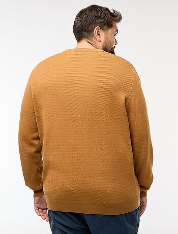 Maglione in maglia tinta unita