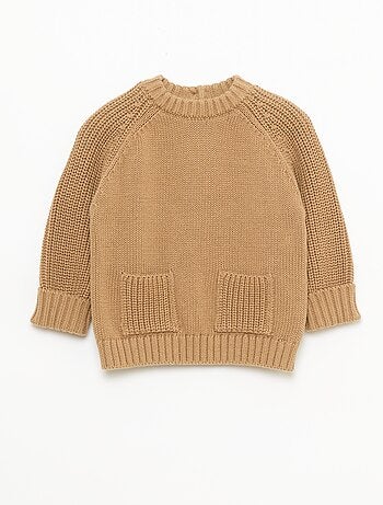 Maglione in maglia tinta unita
