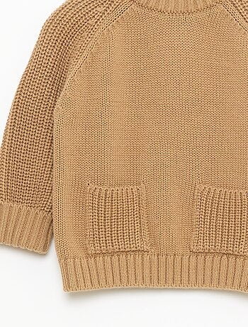 Maglione in maglia tinta unita
