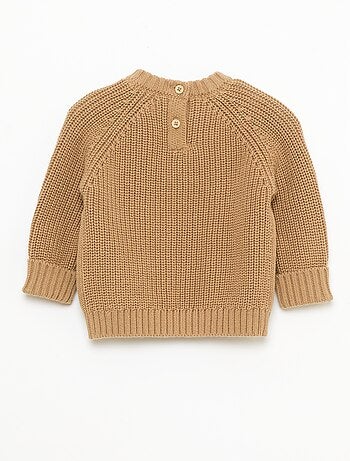Maglione in maglia tinta unita