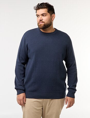 Maglione in maglia tinta unita