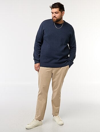 Maglione in maglia tinta unita