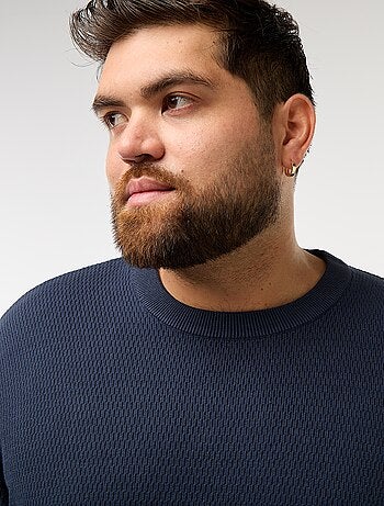 Maglione in maglia tinta unita