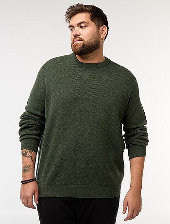 Maglione in maglia tinta unita