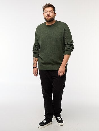 Maglione in maglia tinta unita
