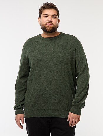 Maglione in maglia tinta unita