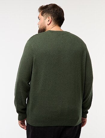 Maglione in maglia tinta unita