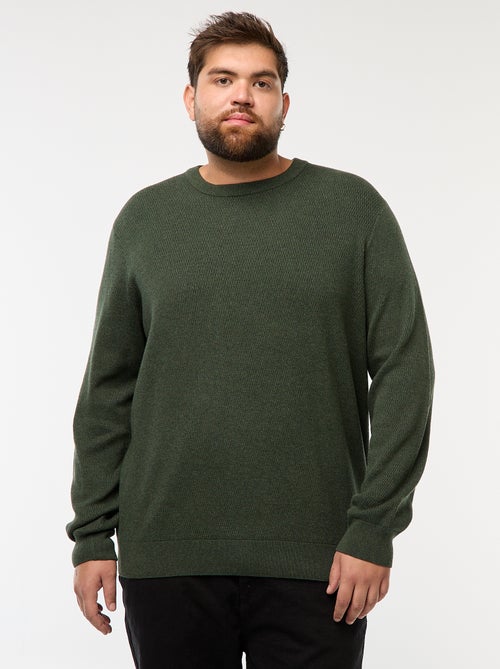 Maglione in maglia tinta unita - Kiabi Maglione in maglia tinta unita - Kiabi