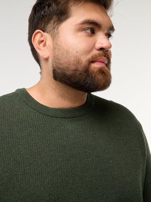 Maglione in maglia tinta unita - Kiabi Maglione in maglia tinta unita - Kiabi