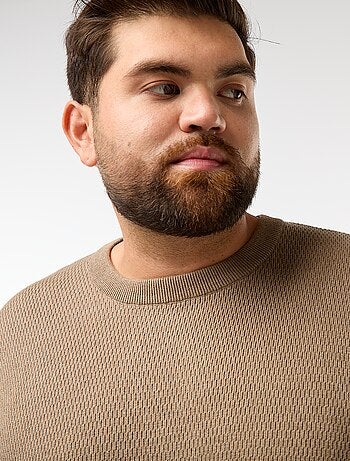 Maglione in maglia tinta unita