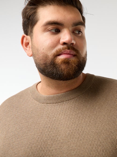 Maglione in maglia tinta unita - Kiabi