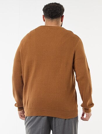 Maglione in maglia tinta unita